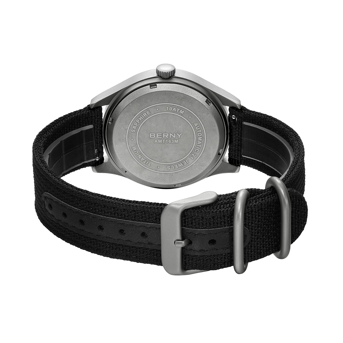 BERNY Titanium Automatic Men's - Titanium Sport Watch recension och pris