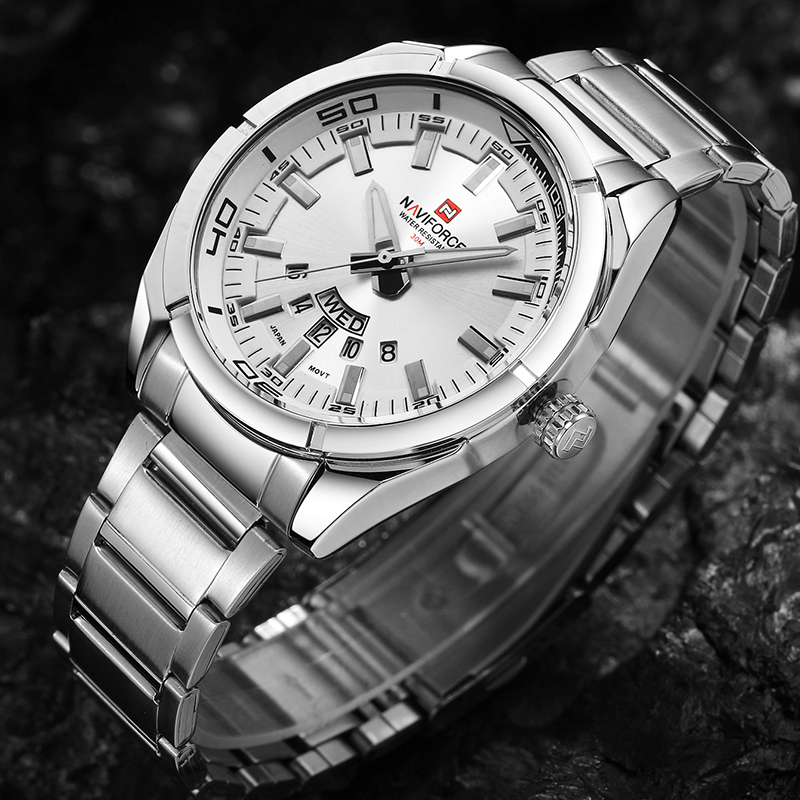 NAVIFORCE Brand Men Watches Fu - Field Watch Military recension och pris