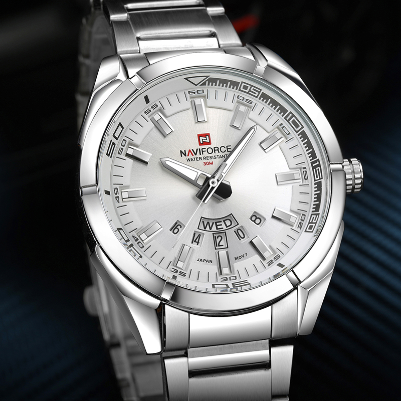 NAVIFORCE Brand Men Watches Fu - Field Watch Military recension och pris