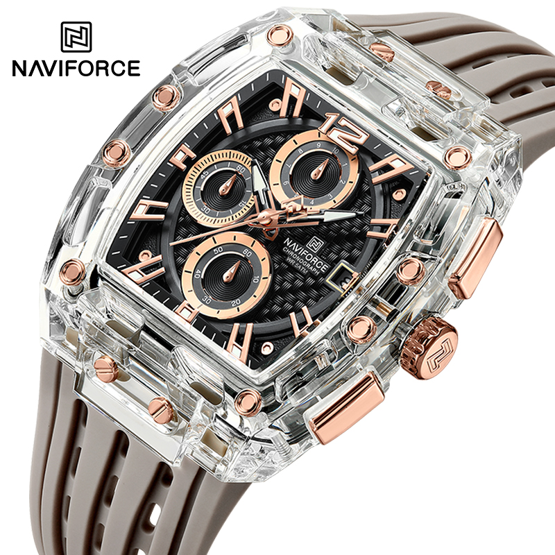 New NAVIFORCE Men's Quartz Mul - Field Watch Military recension och pris
