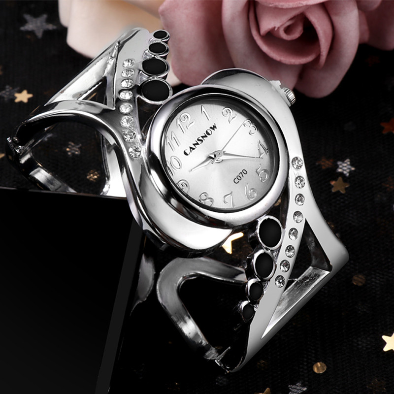 Women Bangle Wristwatch Crysta - Lux Watch recension och pris