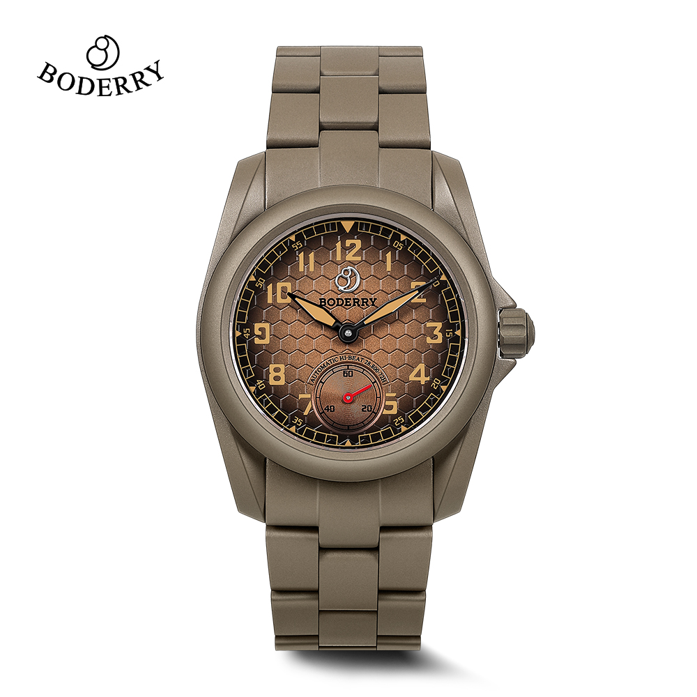 BODERRY Field Watch VOYAGER S7 - Titanium Sport Watch recension och pris