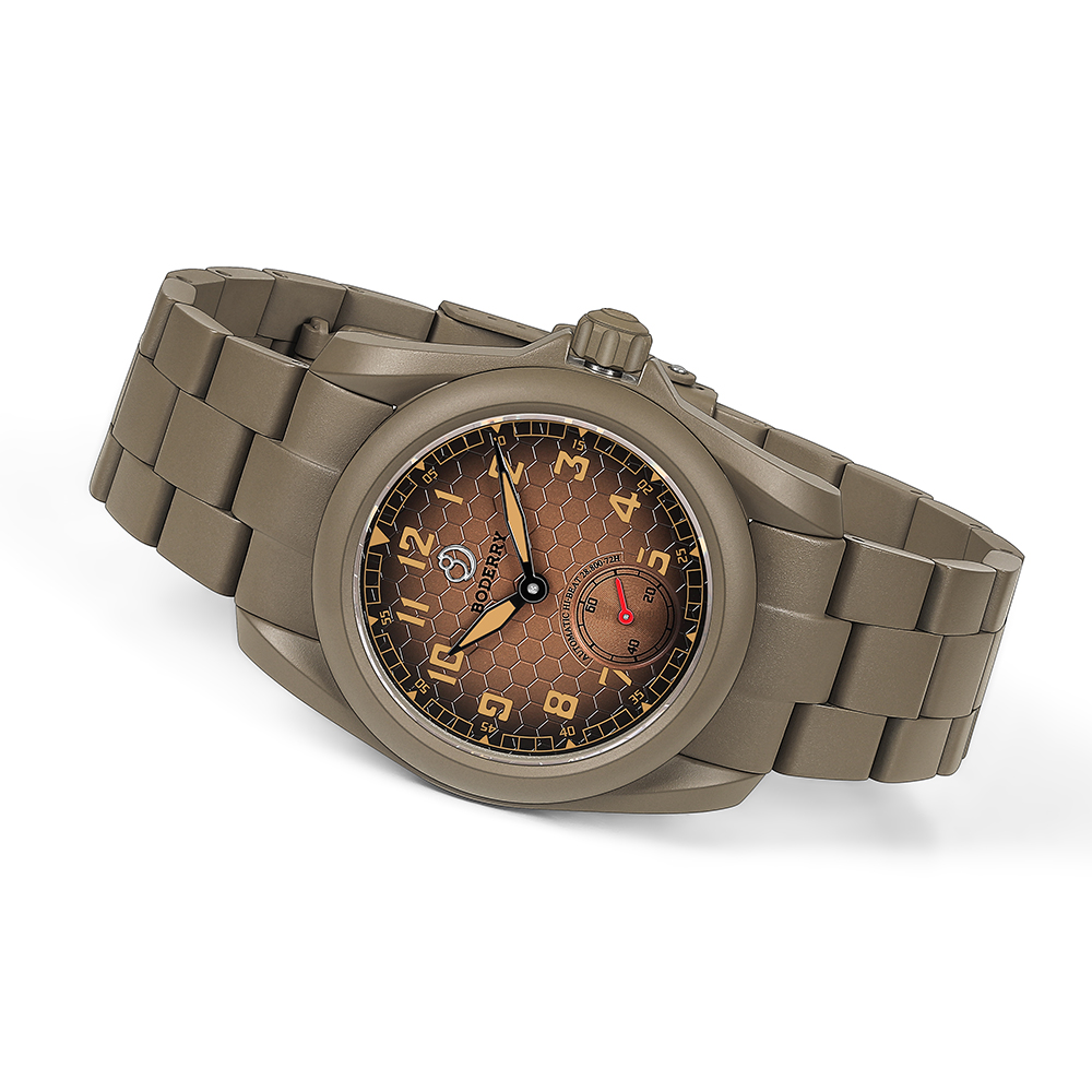 BODERRY Field Watch VOYAGER S7 - Titanium Sport Watch recension och pris
