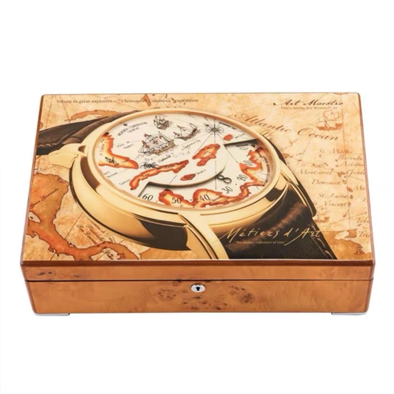 12 Slots Wood Watch Display Wi - Luxury Watch Image recension och pris
