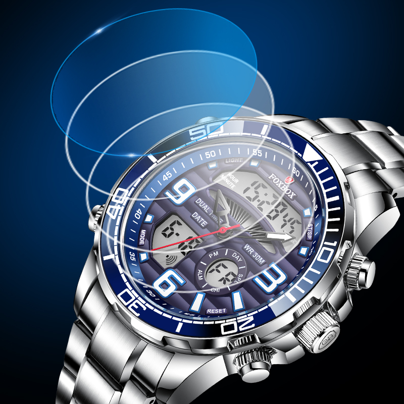 LIGE Men Watch Top Luxury Bran - Minute Repeater Watch recension och pris