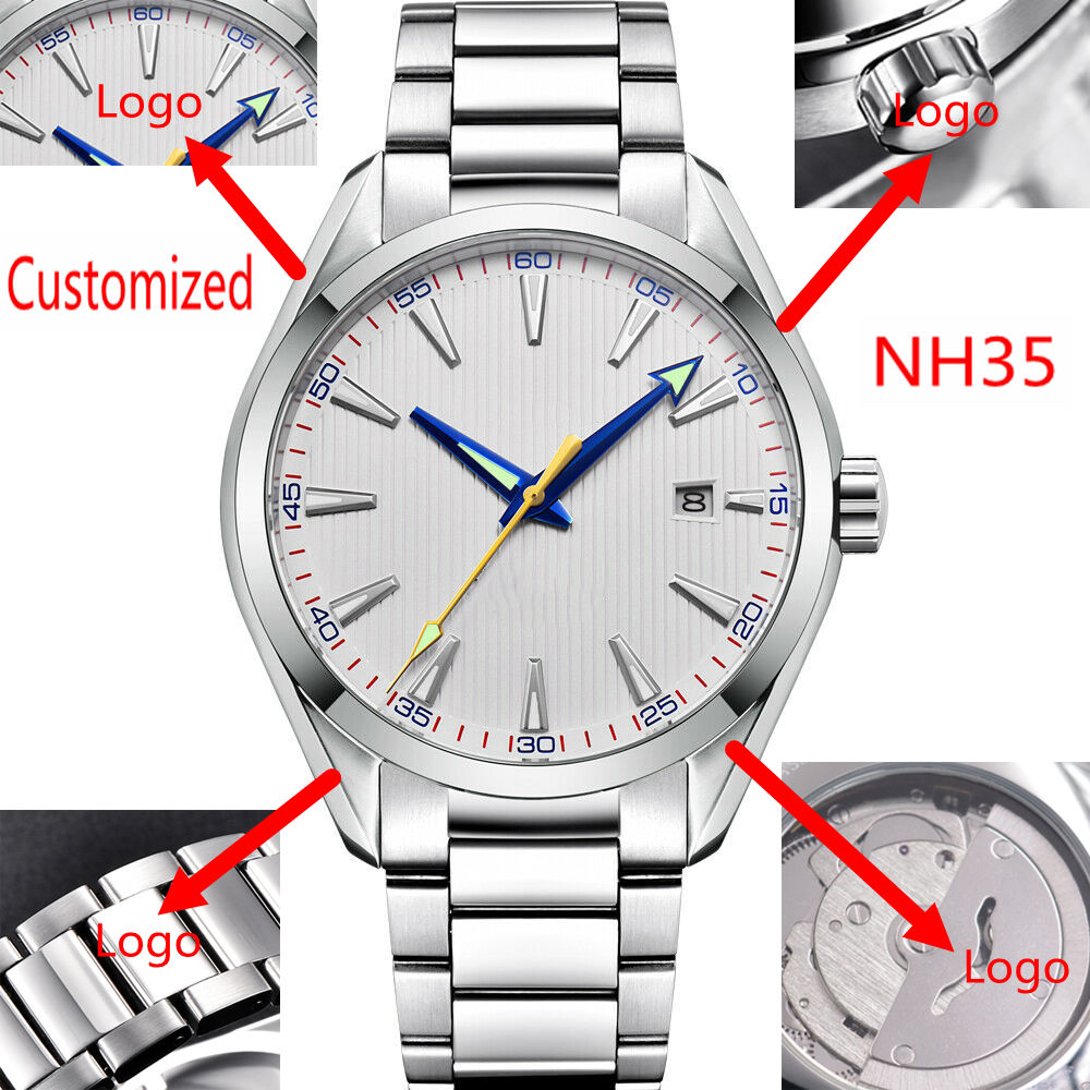 Custom Logo 41mm Men Miyota/NH - Luxury Watch Life recension och pris