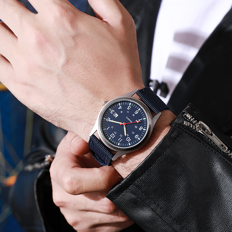 New canvas clothing men's watc - Field Watch Military recension och pris