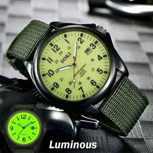 Watch for Men Top Quality Luxu - Field Watch Military recension och pris