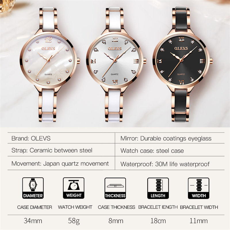 OLEVS New Fashion Women Quartz - Luxury Watch Life recension och pris