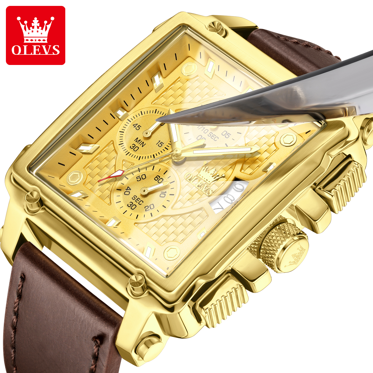 OLEVS brand mens watches water - Luxury Watch For Men recension och pris