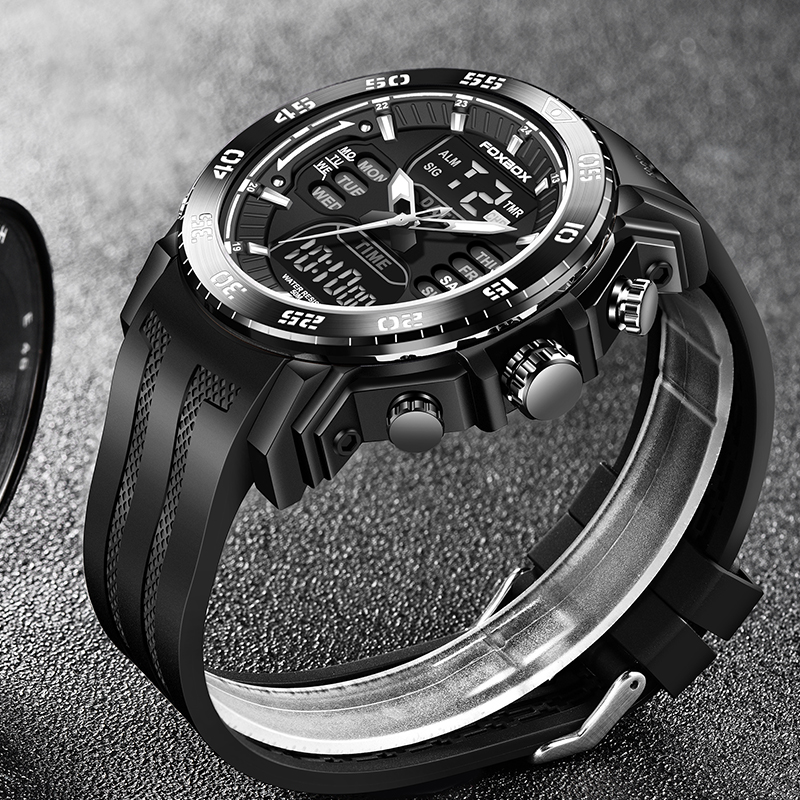 FOXBOX Dual Display Digital Me - Minute Repeater Watch recension och pris