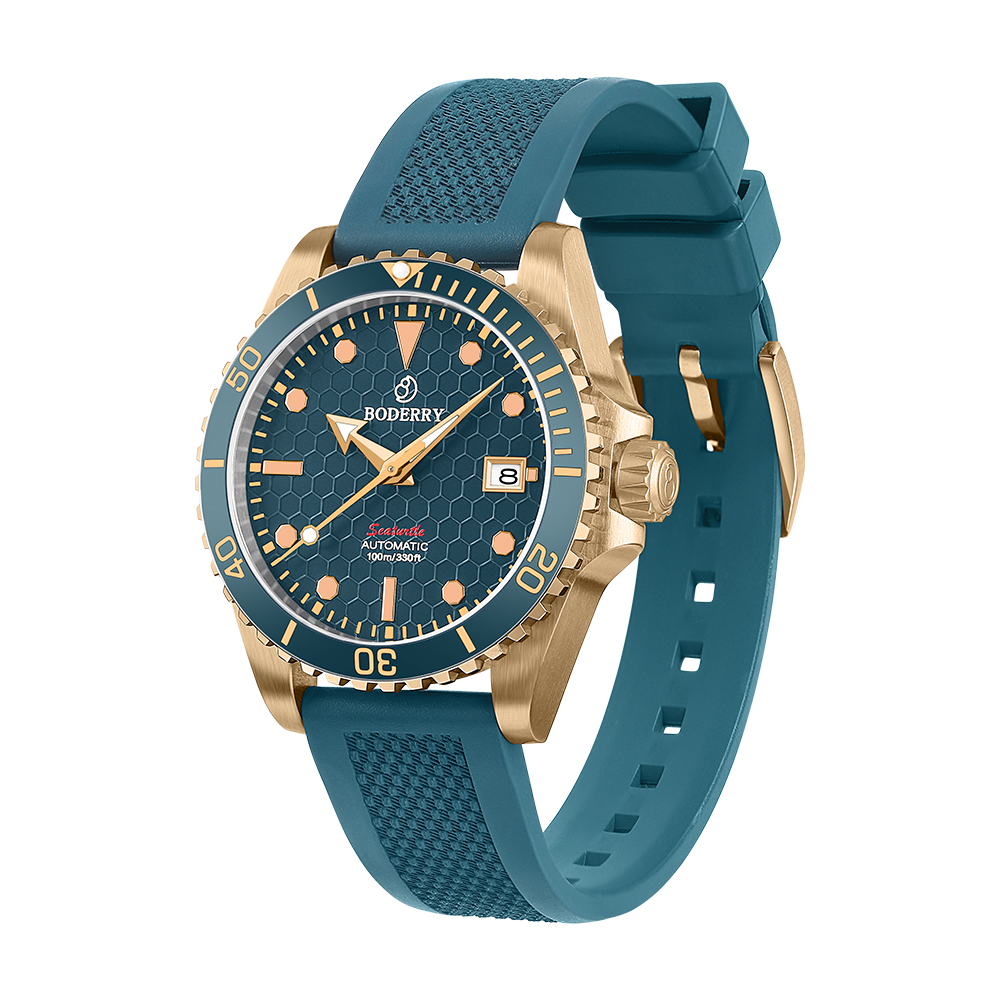 Boderry Bronze Watch Seaturtle - Titanium Sport Watch recension och pris