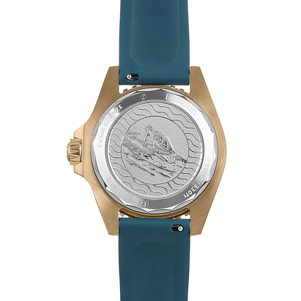 Boderry Bronze Watch Seaturtle - Titanium Sport Watch recension och pris