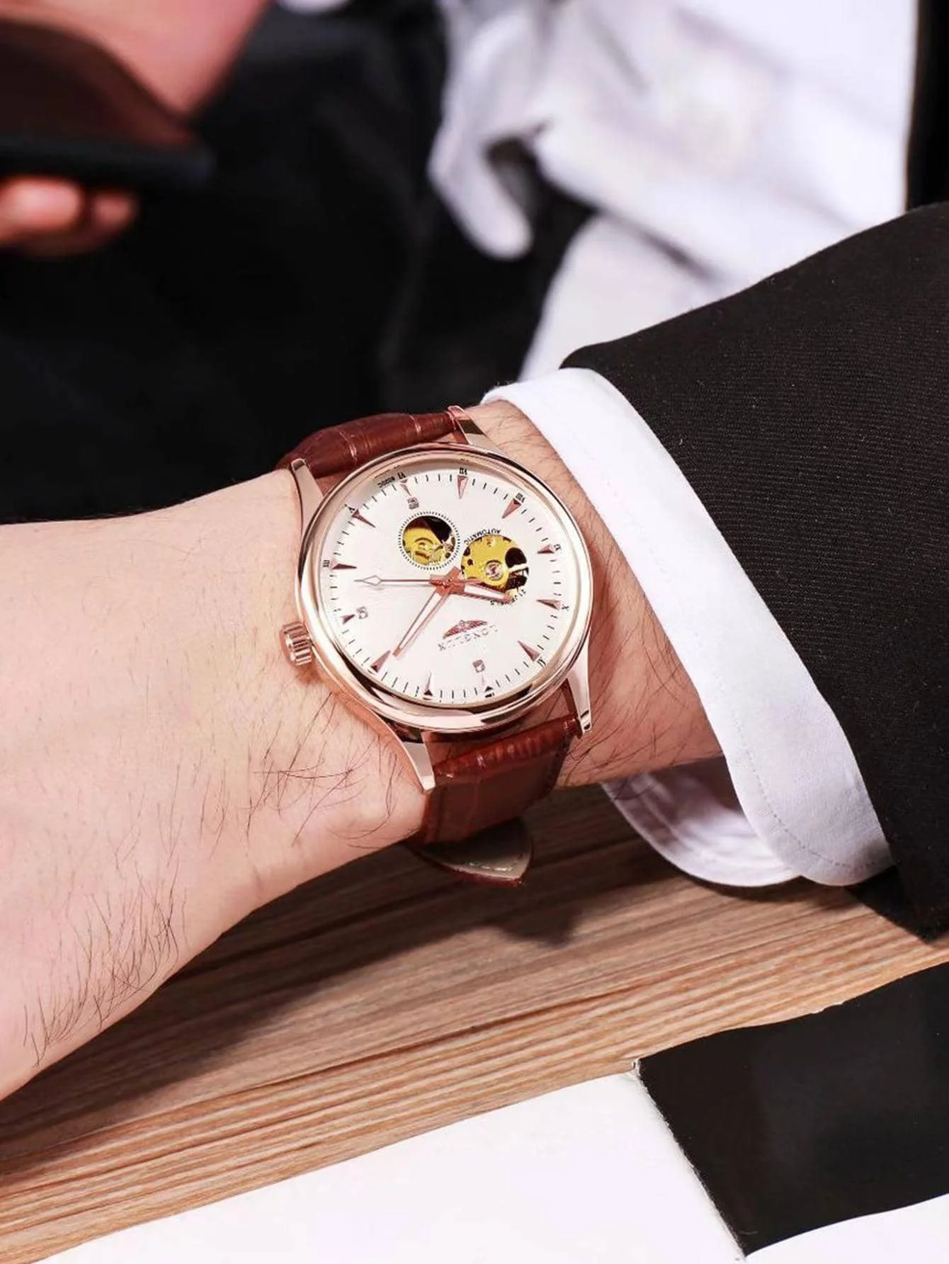 LONGLUX Automatic Watch Elegan - Minute Repeater Watch recension och pris