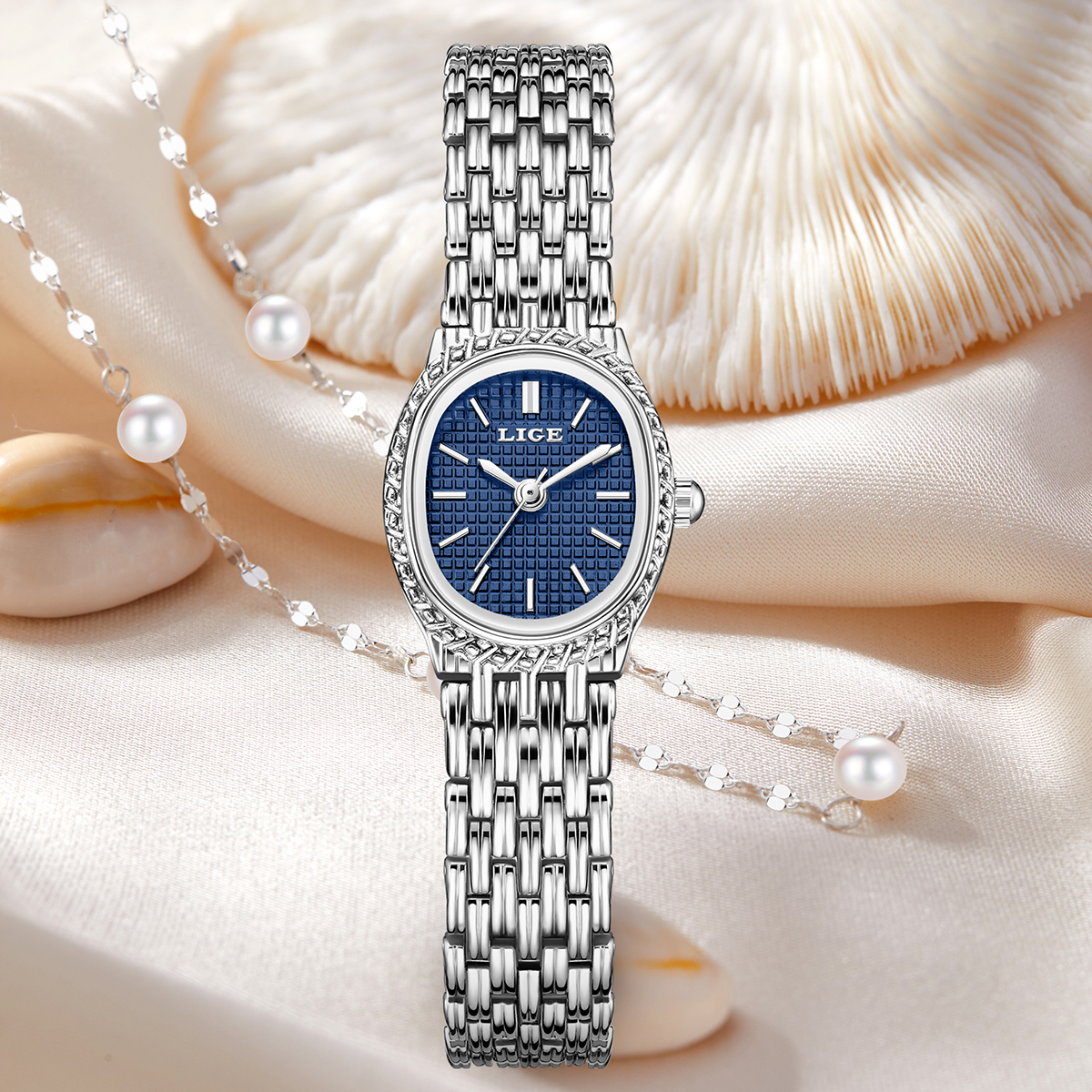 LIGE Fashion Elegant Quartz Wo - Ladies Luxury Watch recension och pris